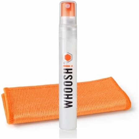 Kit de Limpeza de Ecrãs WHOOSH Kit Pocket WSH001 Spray 8ml e Pano Microfibra 15x15cm