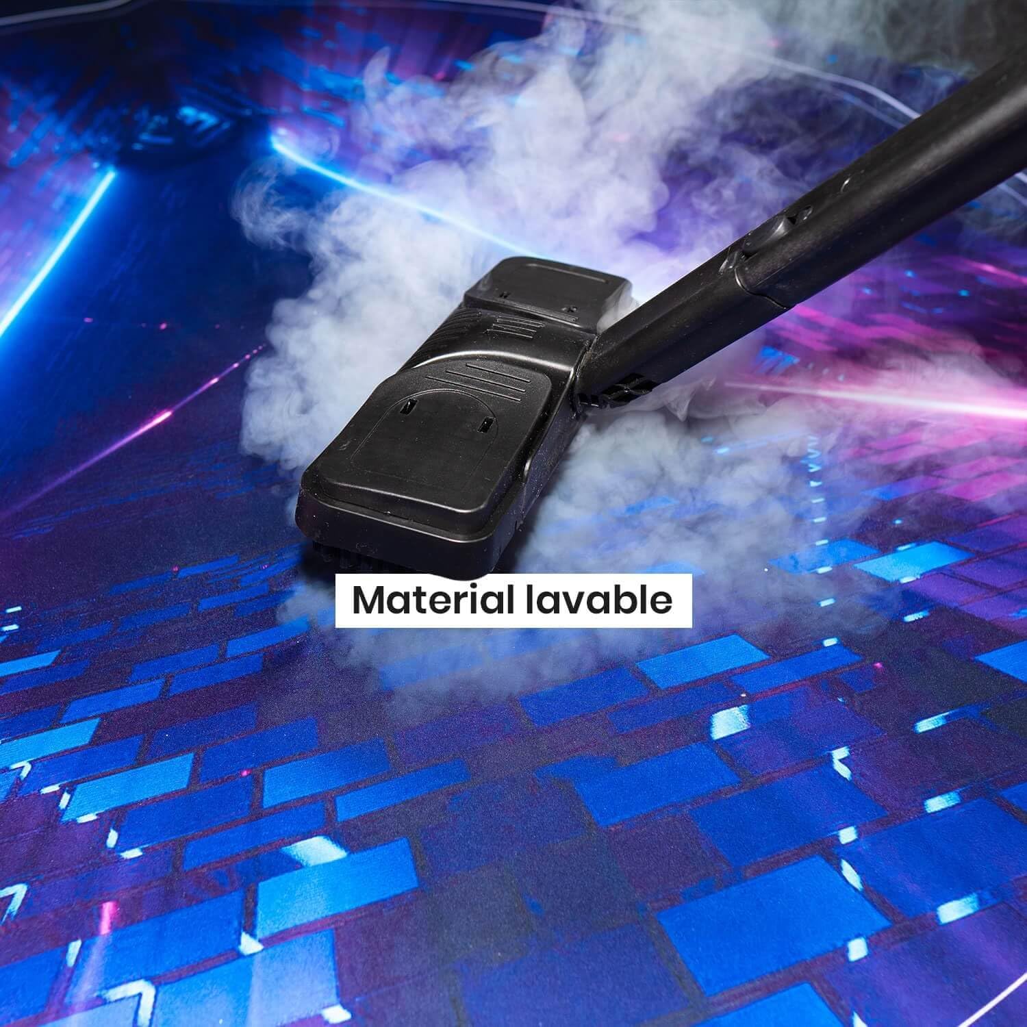 Tapete Gaming Woxter Stinger Floorpad FUTURE/ Púrpura - Imagem 5