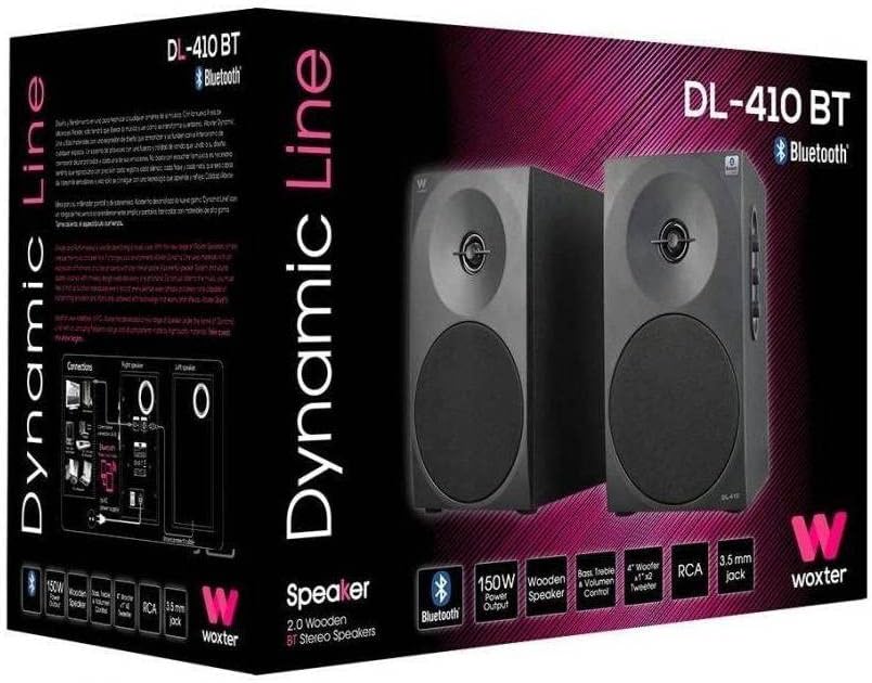 Altifalantes com Bluetooth Woxter Dynamic Line DL-410 BT/ 150W/ 2.0 - Imagem 6