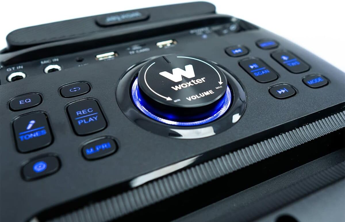Altifalante Portátil com Bluetooth Woxter Rock'n'Roller ST/ 100W - Imagem 3