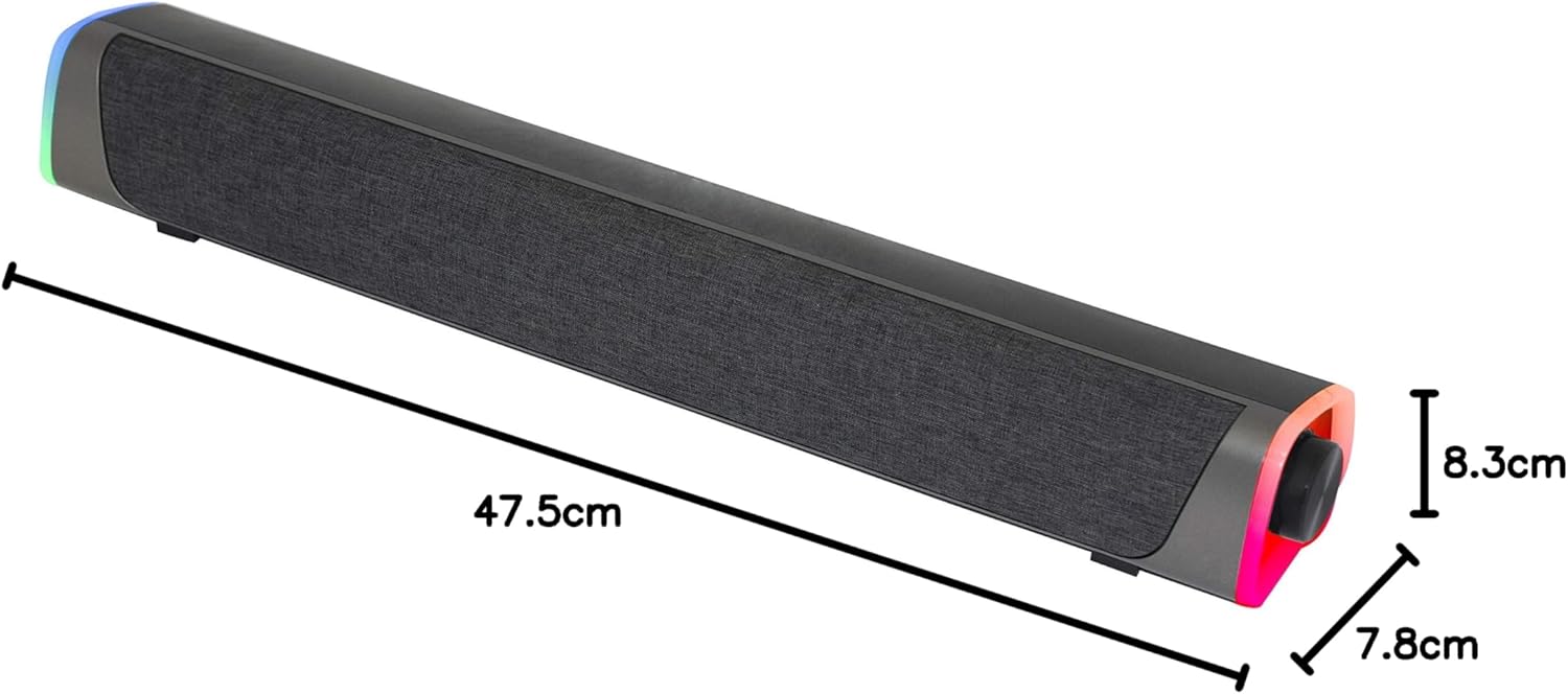 Barra de Som RGB Woxter Big Bass 320/ 20W/ 2.0 - Imagem 11