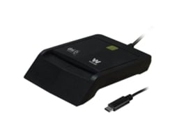Leitor de DNI e Cartões Woxter PE26-200/ USB Tipo-C/ Preto - Imagem 2