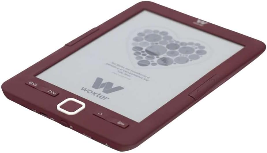 Ebook Reader Woxter Scriba 195 6" Tinta Eletrónica Vermelho - Imagem 7