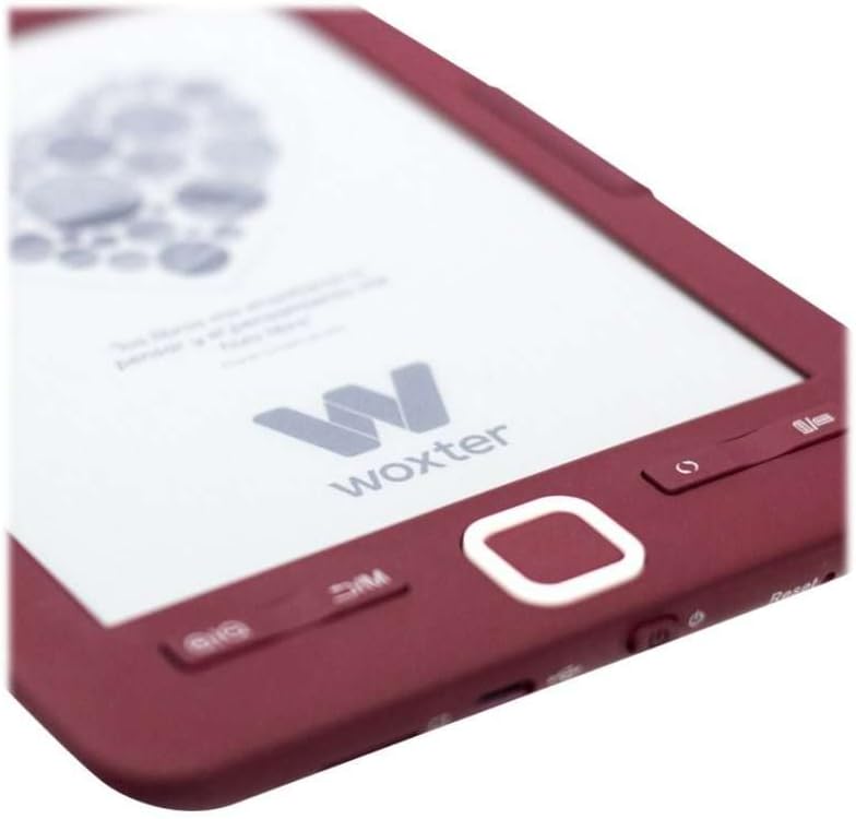 Ebook Reader Woxter Scriba 195 6" Tinta Eletrónica Vermelho - Imagem 6