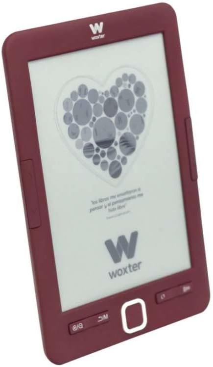 Ebook Reader Woxter Scriba 195 6" Tinta Eletrónica Vermelho - Imagem 4