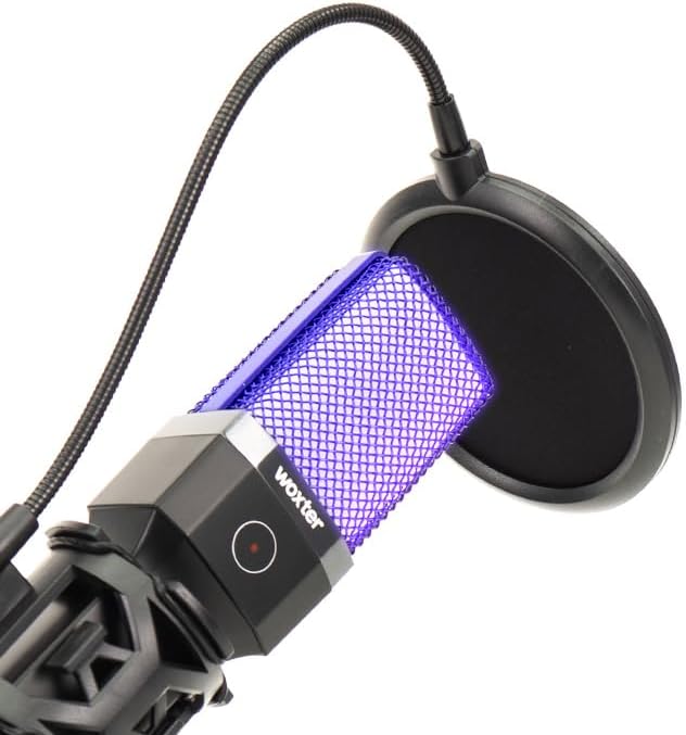 Microfone Woxter Mic Studio 65 RGB/ USB 2.0 - Imagem 3