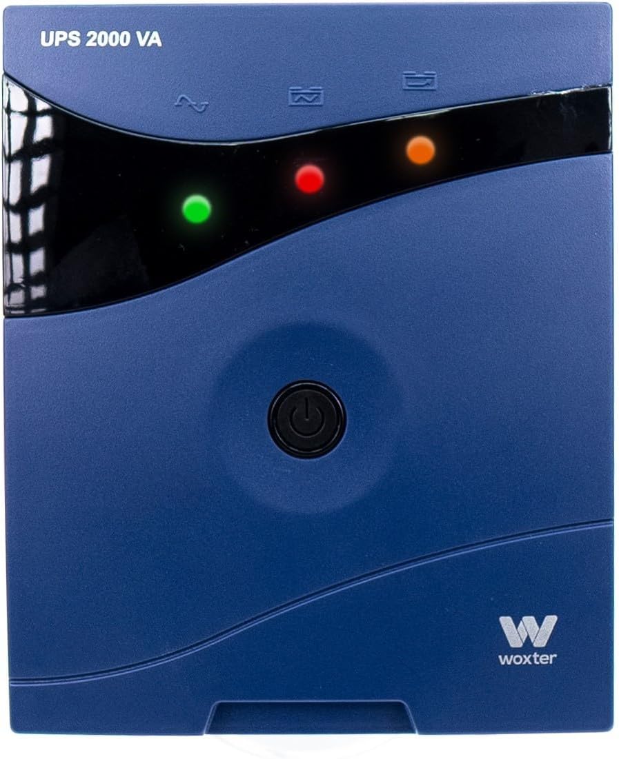 UPS Linha Interativa Woxter UPS 2000 VA/ 2000VA-1200W/ 2 Saídas/ Formato Torre