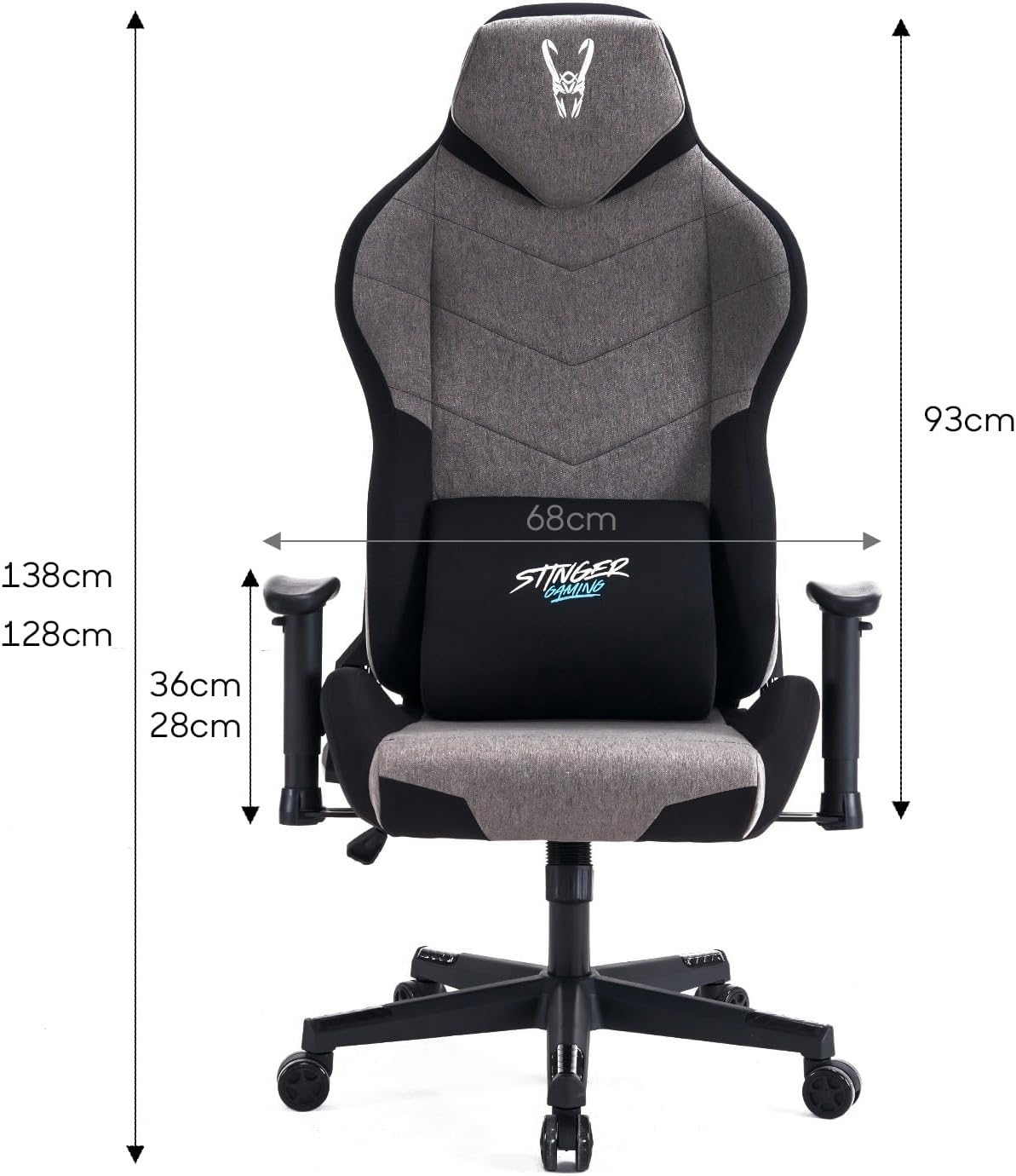 Cadeira Gaming Woxter Stinger Station Titan/ Dark - Imagem 3