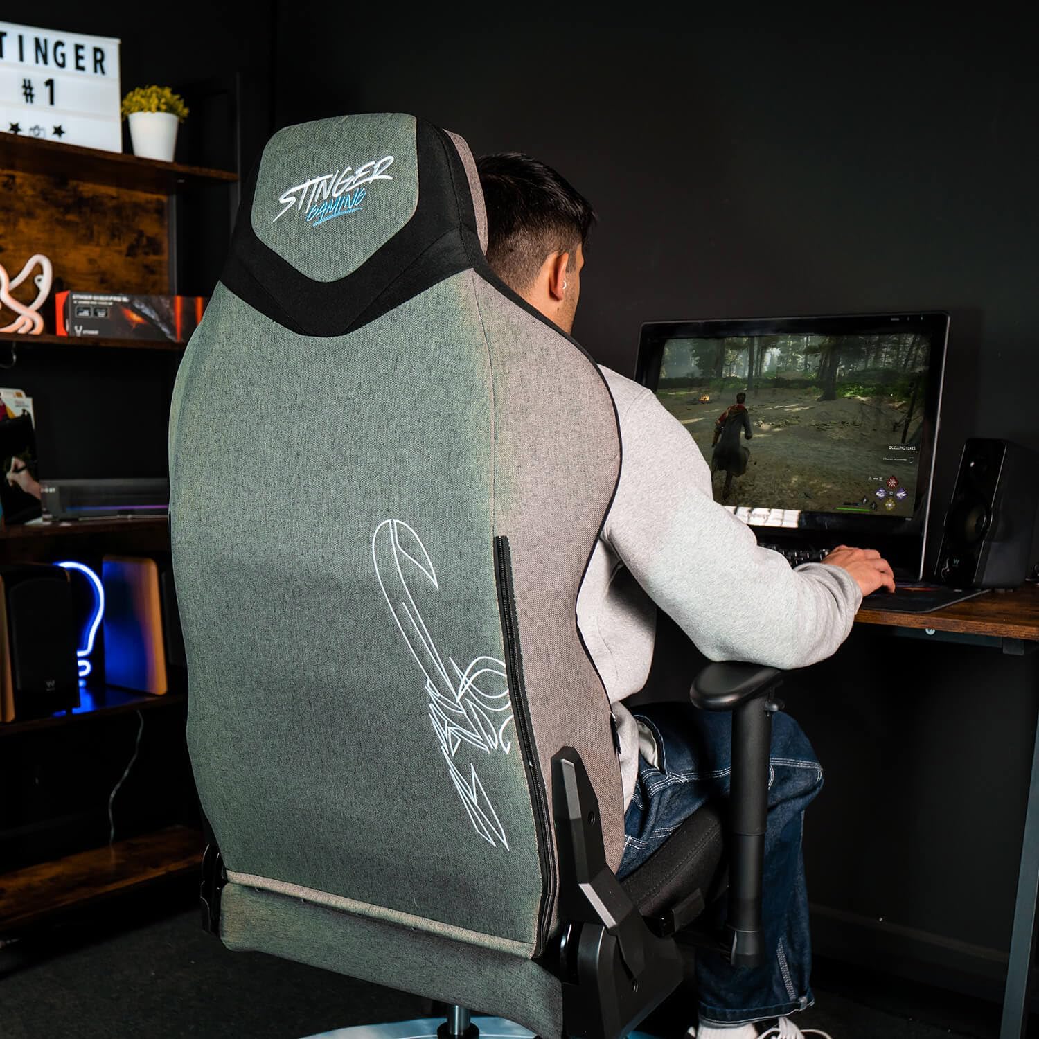 Cadeira Gaming Woxter Stinger Station Titan/ Dark - Imagem 9