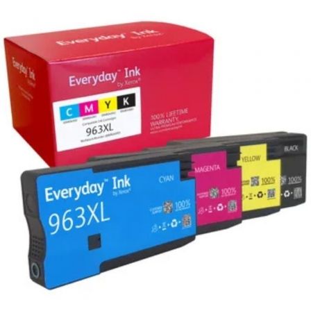 Tinteiro compatível Xerox 006R04993 compatível com HP 963XL MultiPack/ 1600 páginas/ Preto/ Ciano/ Magenta/ Amarelo