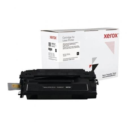 Toner compatível Xerox 006R03628 compatível com HP CE255X/CRG-324II/ 12500 páginas/ Preto