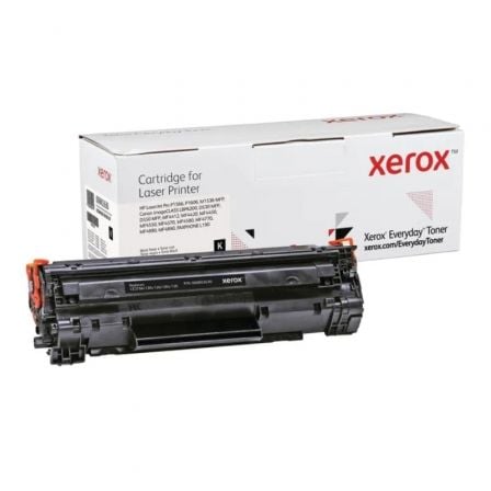 Toner compatível Xerox 006R03630 compatível com HP CE278A/CRG-126/CRG-128/ 2100 páginas/ Preto