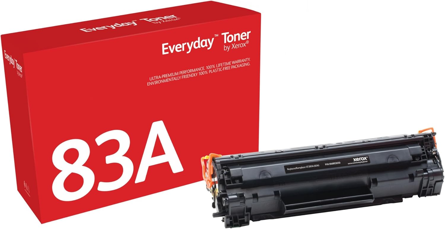 Toner compatível Xerox 006R03650 compatível com HP CF283A/ 1500 páginas/ Preto