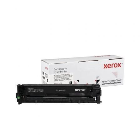 Toner compatível Xerox 006R03807 compatível com HP CF210X/CB540A/CE320A/CRG-116BK/CRG-131BKH/ 2400 páginas/ Preto