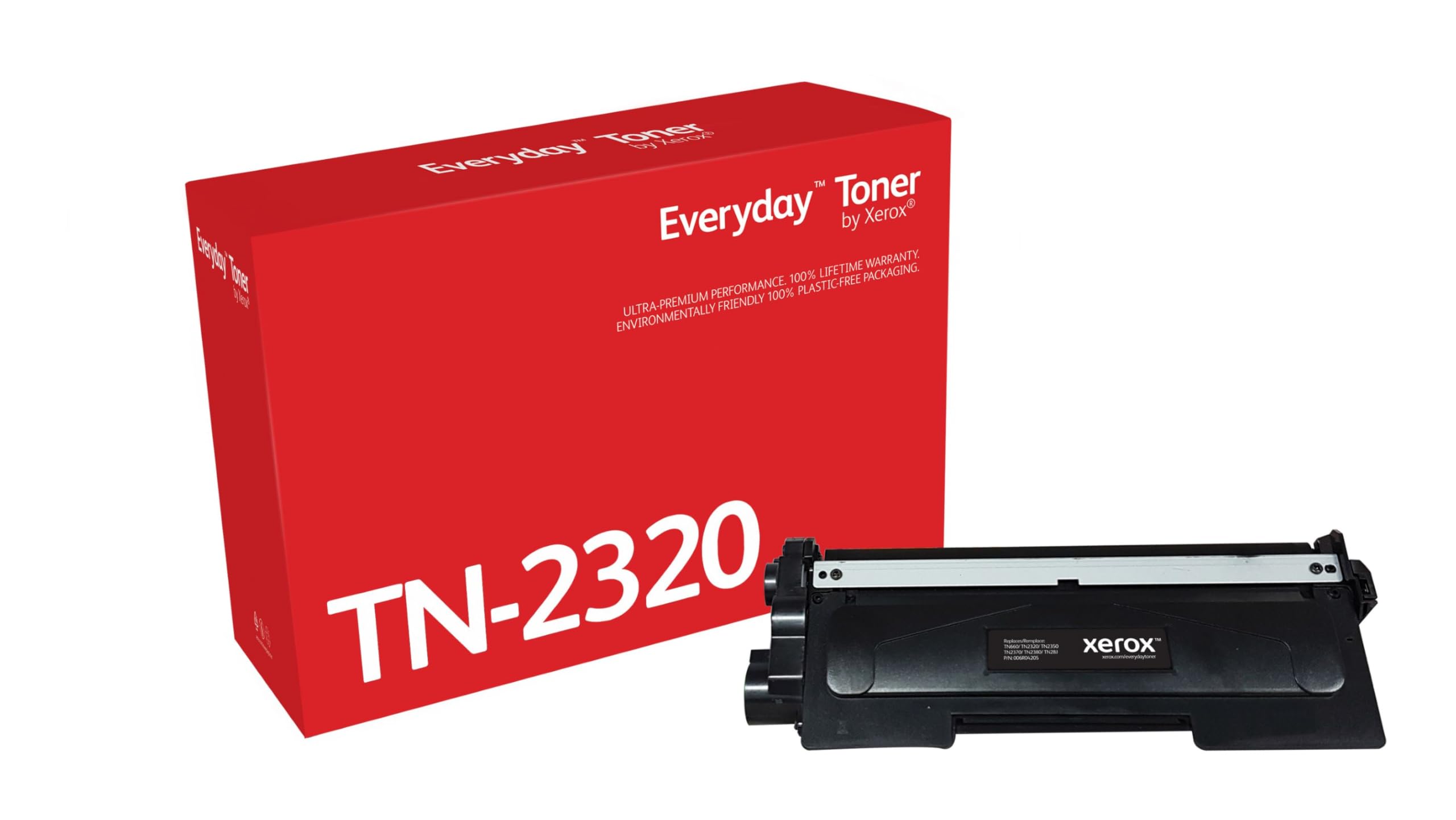 Toner compatível Xerox 006R04205 compatível com Brother TN-2320/ 2600 páginas/ Preto
