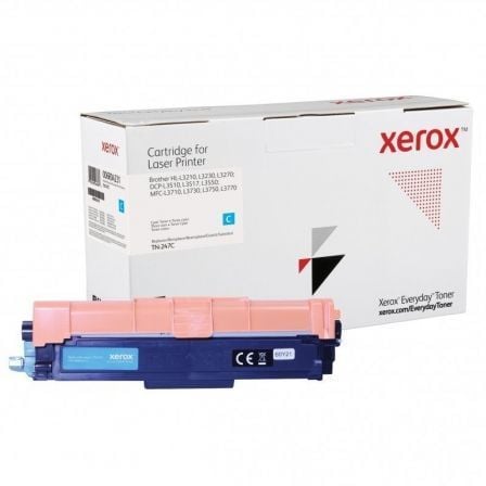 Toner compatível Xerox 006R04231 compatível com Brother TN-247C/ Ciano