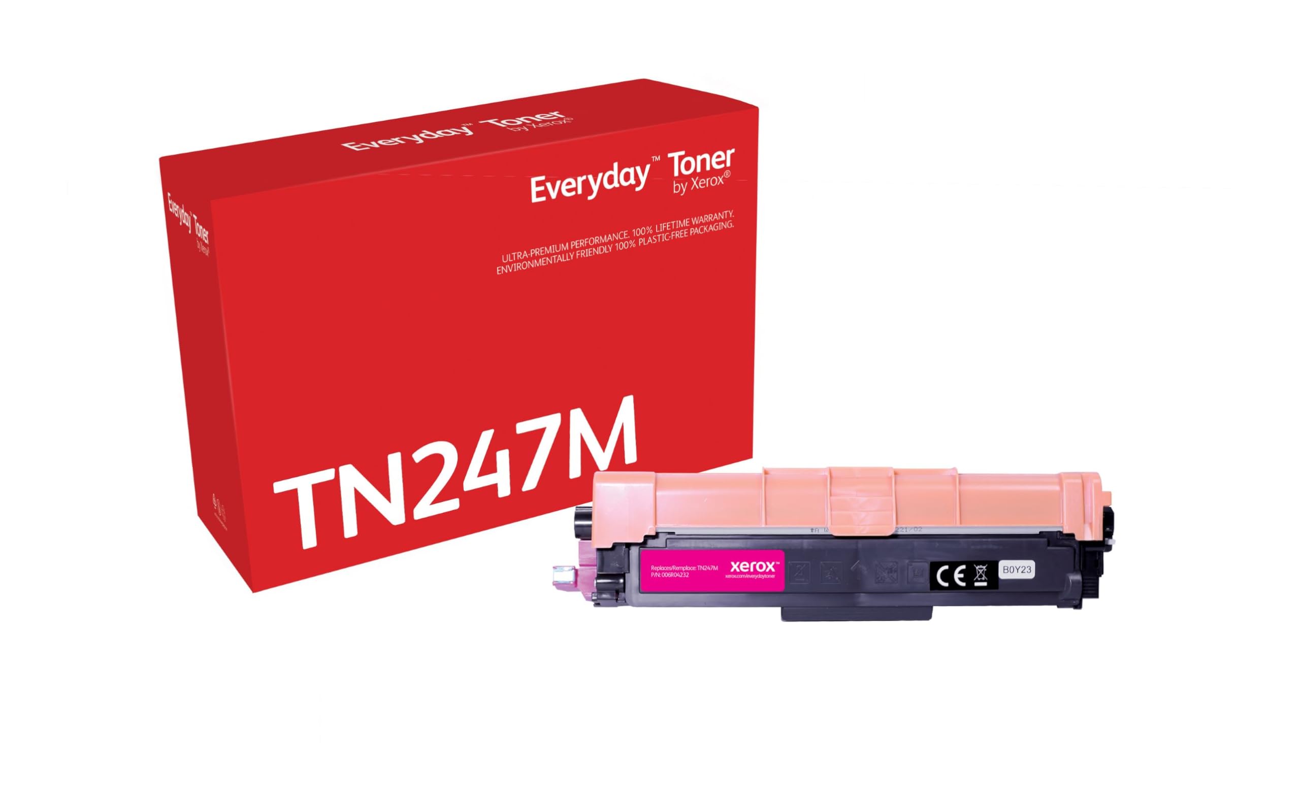 Toner compatível Xerox 006R04232 compatível com Brother TN-247M/ Magenta