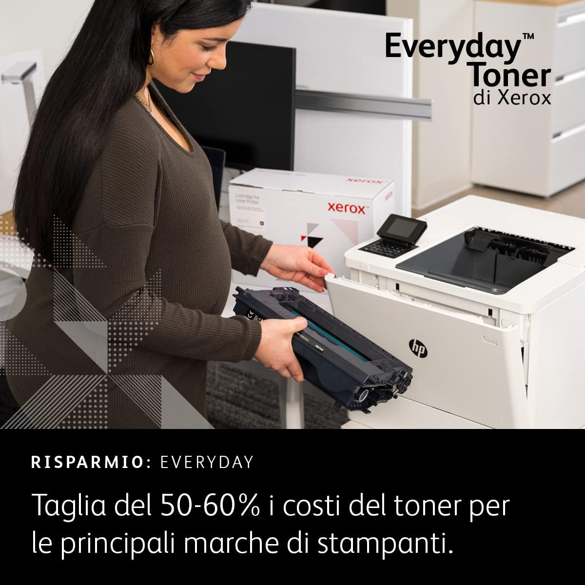 Toner compatível Xerox 006R04587 compatível com Brother TN-3480/ 8000 páginas/ Preto - Imagem 2