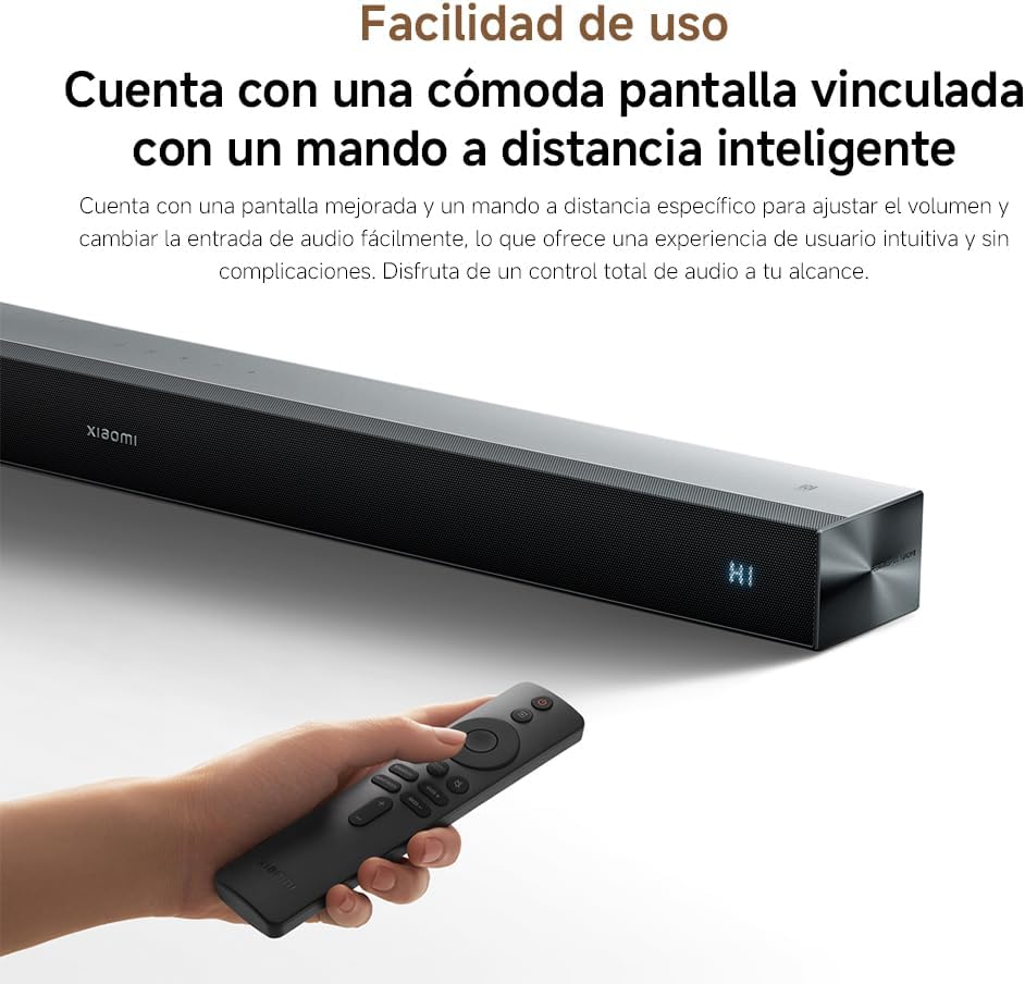 Barra de Som com Bluetooth Xiaomi Soundbar Pro 2.0ch/ 84W/ 2.0/ Preta - Imagem 6