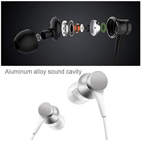 Auscultadores In-Ear Xiaomi Mi In-Ear Basic/ com Microfone/ Jack 3.5/ Pretos - Imagem 3