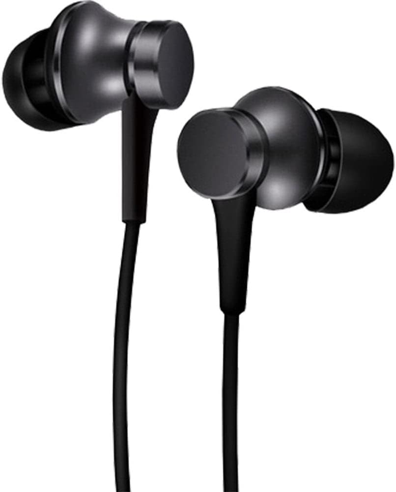Auscultadores In-Ear Xiaomi Mi In-Ear Basic/ com Microfone/ Jack 3.5/ Pretos