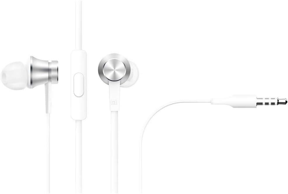 Auriculares Intra-auriculares Xiaomi Mi In Ear Basic/ com Microfone/ Jack 3.5/ Prateados