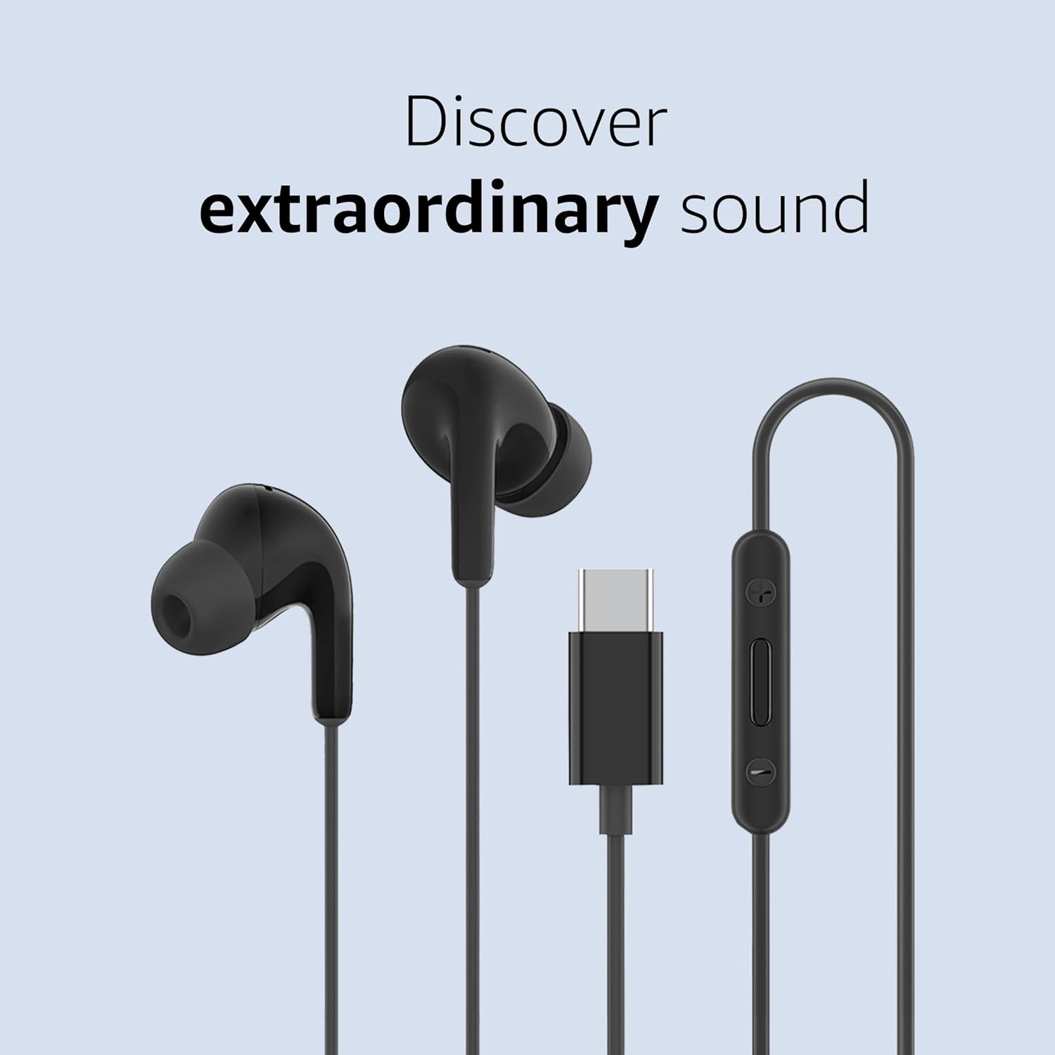 Auriculares In-Ear Xiaomi Earphones Tipo C / com Microfone / USB Tipo C / Brancos - Imagem 3
