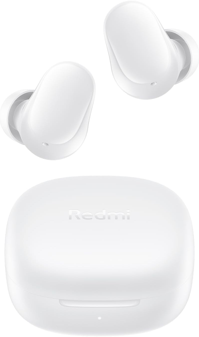 Auriculares Bluetooth Xiaomi Redmi Buds 6 Play com estojo de carregamento/ Autonomia 7h/ Brancos