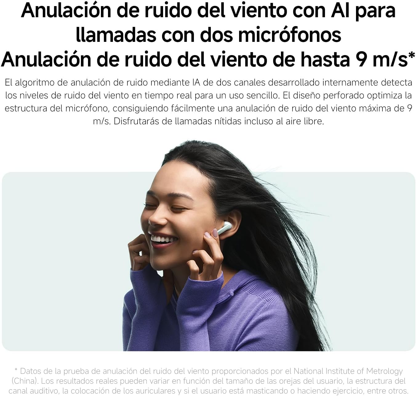 Auriculares Bluetooth Xiaomi Redmi Buds 6 com estojo de carga/ Autonomia 10h/ Verdes - Imagem 6