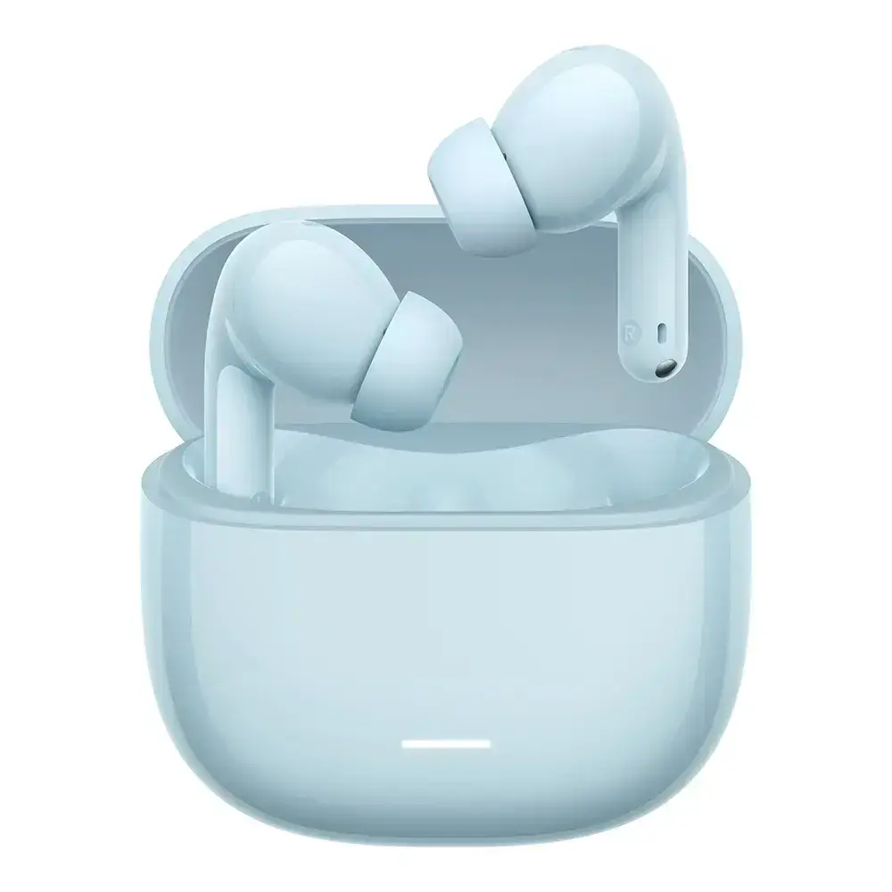 Auscultadores Bluetooth Xiaomi Redmi Buds 8 Lite com estojo de carregamento/ Autonomia 8h/ Azuis