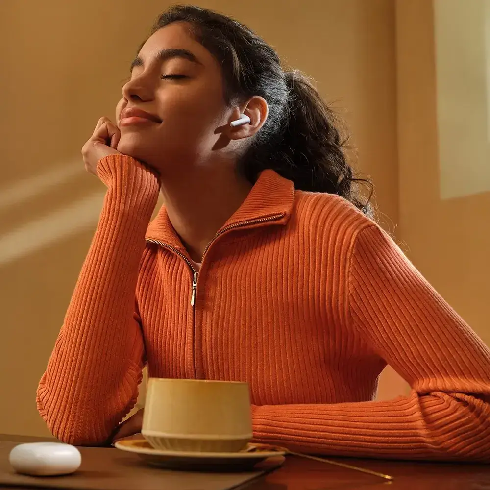 Fones Bluetooth Xiaomi Redmi Buds 8 Lite com caixa de carga/ Autonomia 8h/ Brancos - Imagem 2