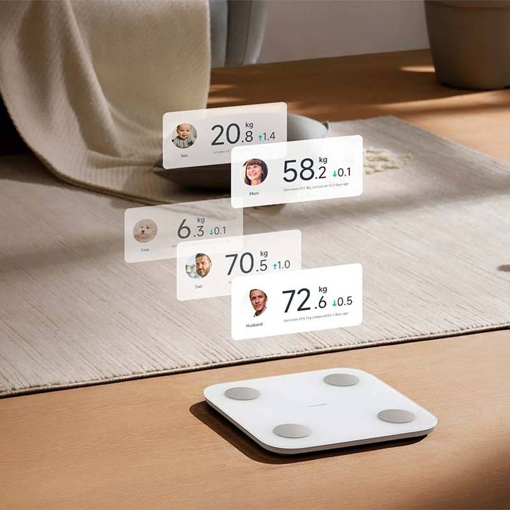 Balança de Casa de Banho Xiaomi Body Composition Scale S400/ Bluetooth/ Branca - Imagem 4