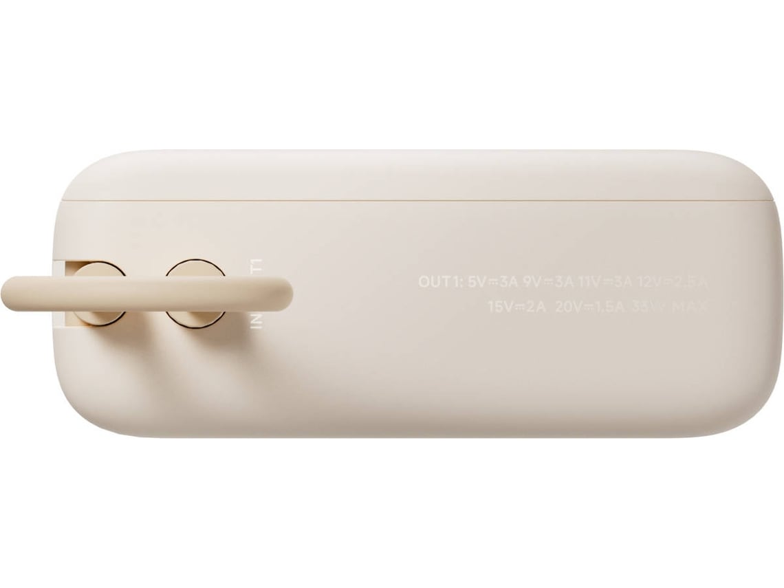 Powerbank 10000mAh Xiaomi 33W Power Bank Cabo Integrado/ 33W/ Bege - Imagem 8