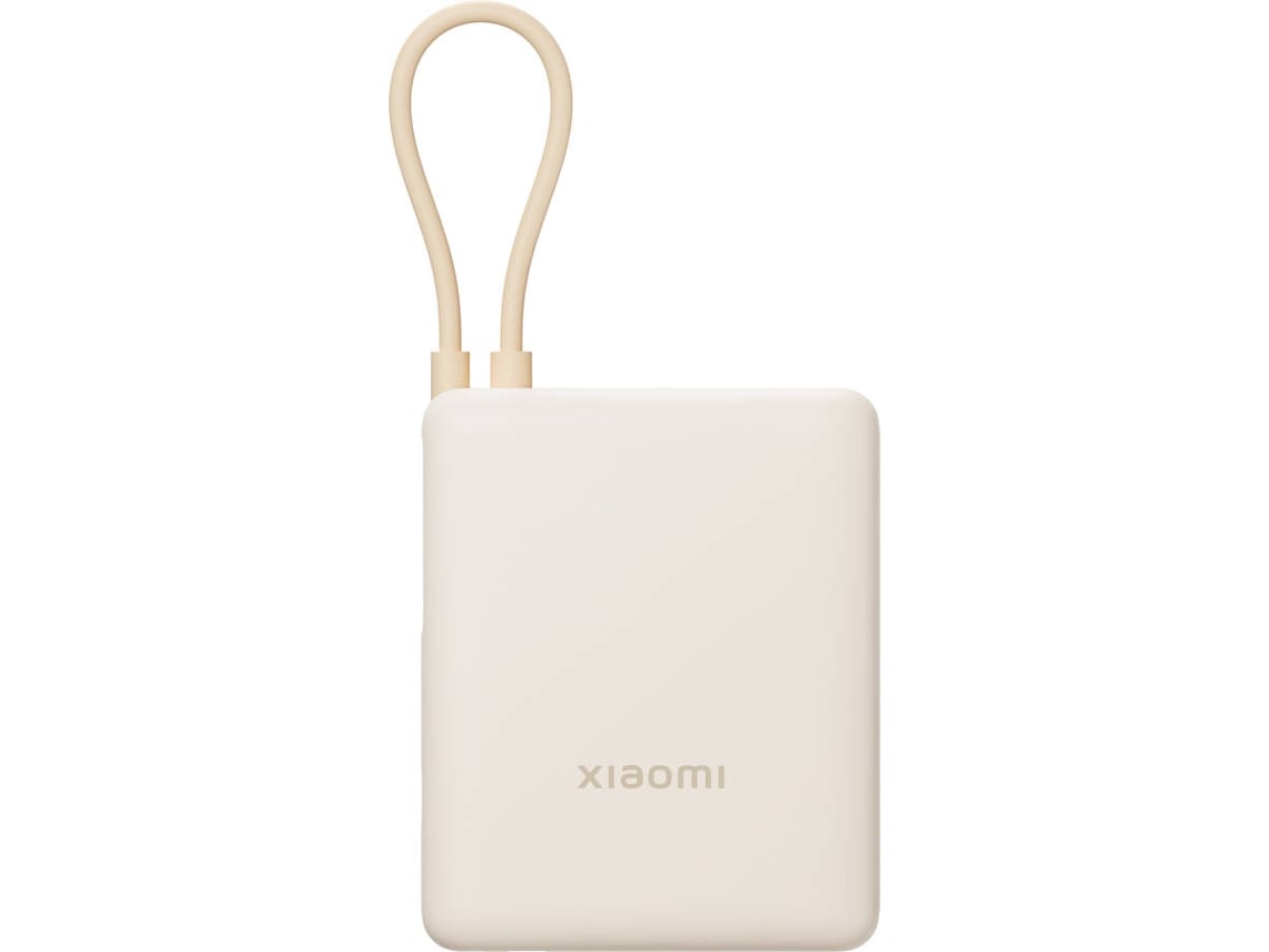 Powerbank 10000mAh Xiaomi 33W Power Bank Cabo Integrado/ 33W/ Bege