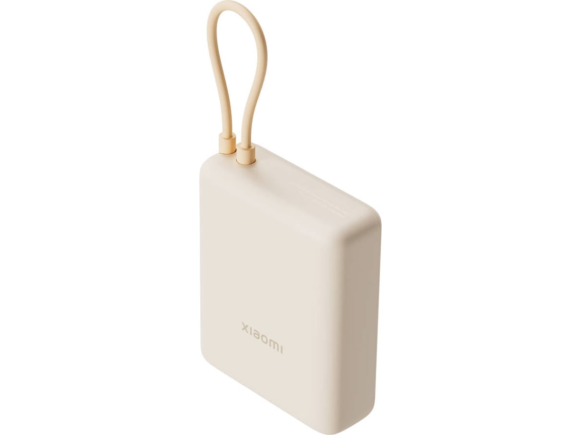 Powerbank 10000mAh Xiaomi 33W Power Bank Cabo Integrado/ 33W/ Bege - Imagem 5