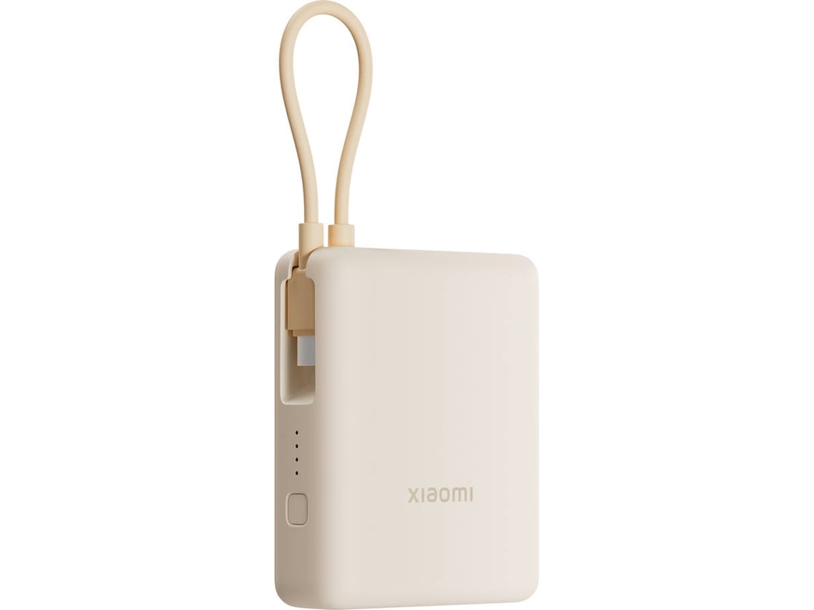 Powerbank 10000mAh Xiaomi 33W Power Bank Cabo Integrado/ 33W/ Bege - Imagem 9