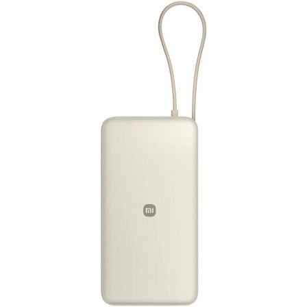 Powerbank 20000mAh Xiaomi 67W Power Bank com Cabo Integrado/ 67W/ Bege/ Inclui Cabo USB Tipo-C - Imagem 2