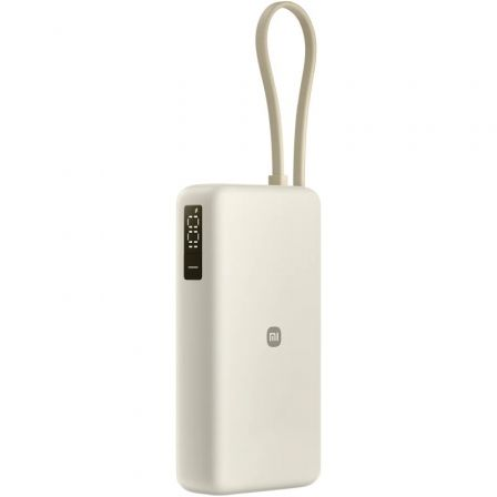 Powerbank 20000mAh Xiaomi 67W Power Bank com Cabo Integrado/ 67W/ Bege/ Inclui Cabo USB Tipo-C - Imagem 3