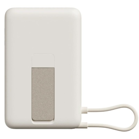 Powerbank Xiaomi Magnetic Power Bank 10000mAh Wireless Magnética Bege - Imagem 2