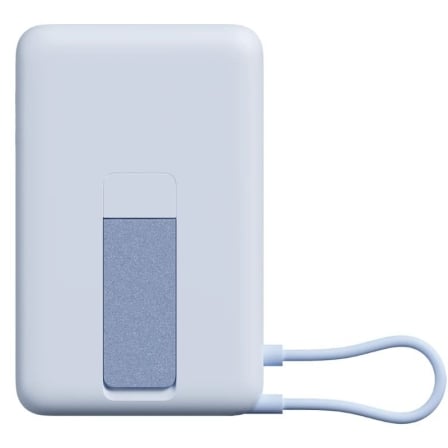 Powerbank Xiaomi Magnetic Power Bank 10000mAh Wireless 33W com Suporte Azul - Imagem 2