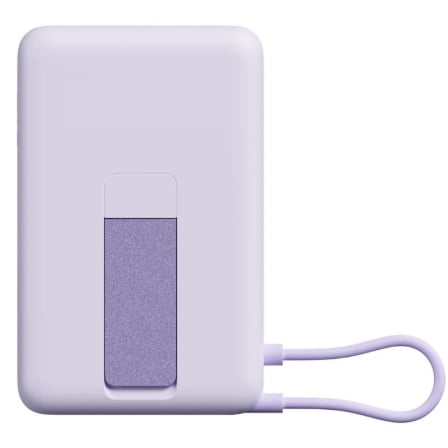 Powerbank Xiaomi Magnetic Power Bank 10000mAh Wireless 33W com Suporte Púrpura - Imagem 2