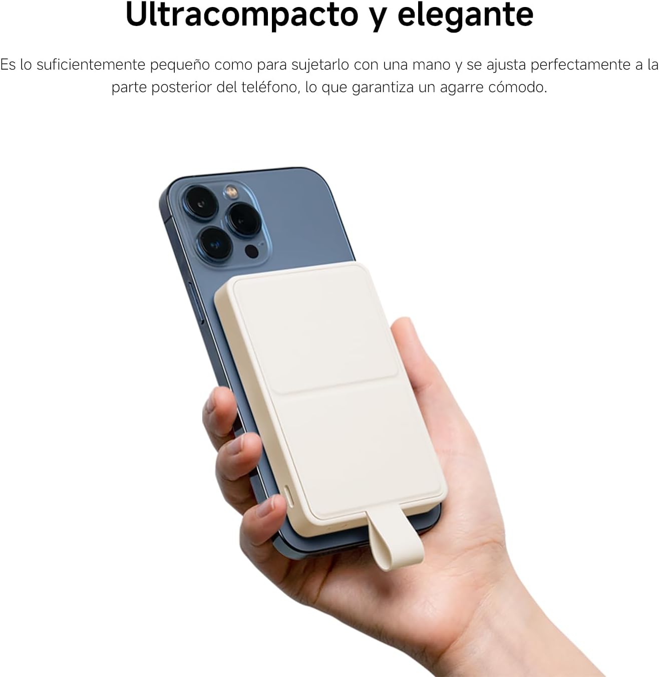 Powerbank 6000mAh Xiaomi Magnetic Power Bank 6000/ 15W/ Bege - Imagem 6