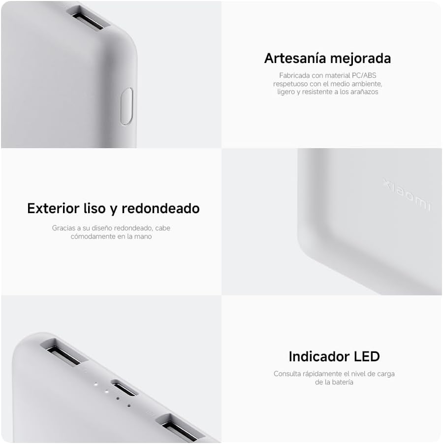 Powerbank 10000mAh Xiaomi Power Bank 22.5 Lite/ 22.5W/ Branco - Imagem 10
