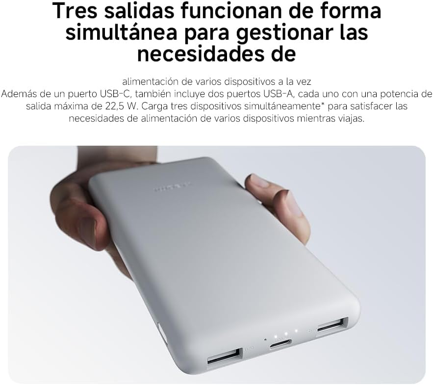 Powerbank 10000mAh Xiaomi Power Bank 22.5 Lite/ 22.5W/ Branco - Imagem 6