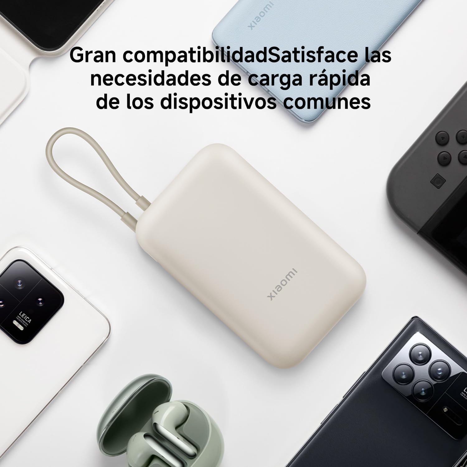 Powerbank 10000mAh Xiaomi Power Bank Cabo Integrado/ 22.5W/ Azul - Imagem 7