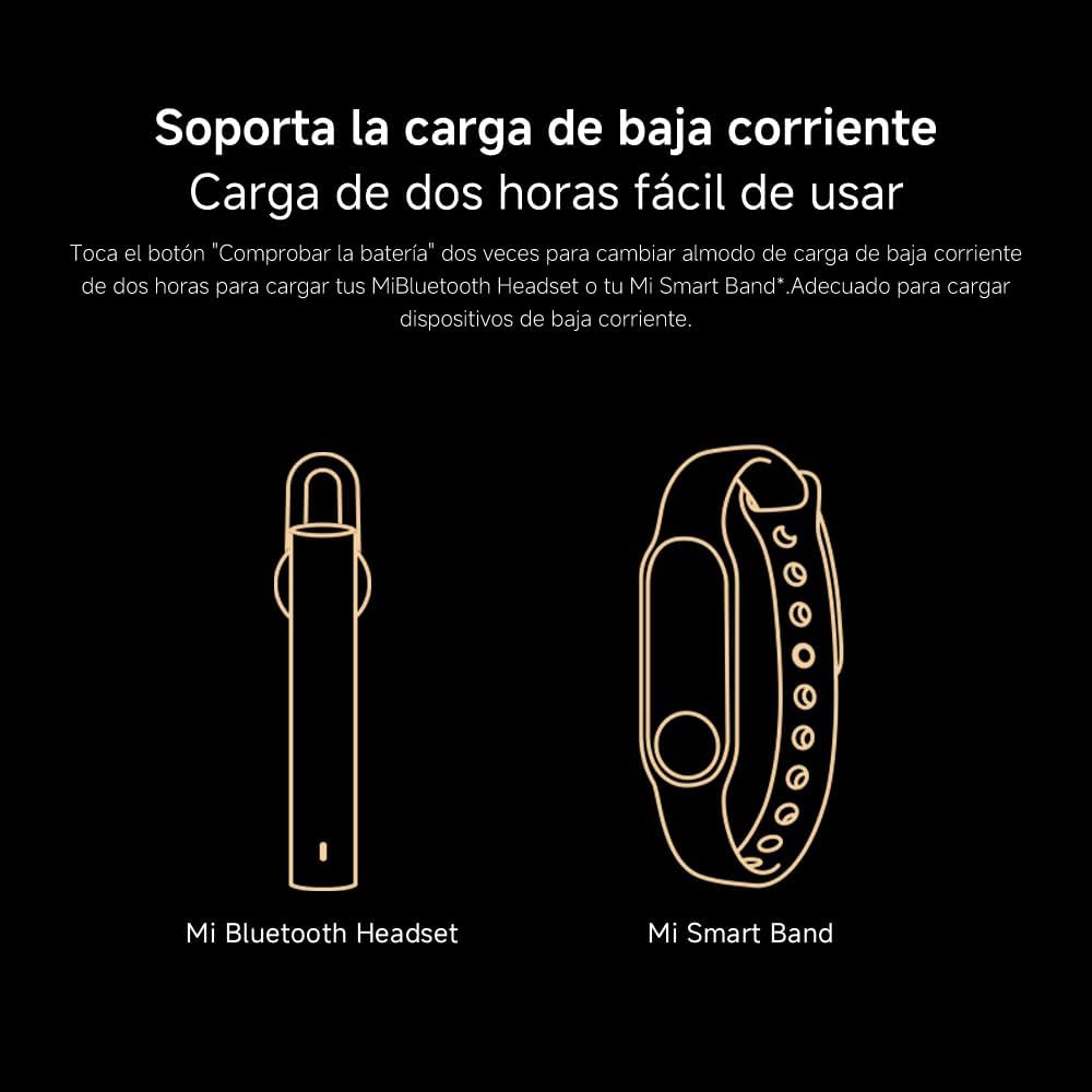 Powerbank Xiaomi Redmi Fast Charge 20000mAh 18W Dual USB-A USB-C Micro-USB Preto - Imagem 8