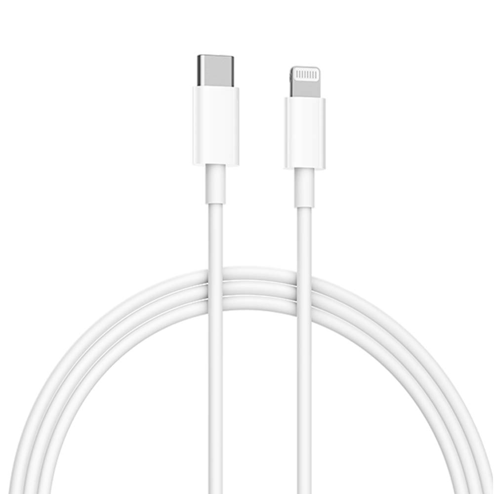 Cabo USB 2.0 Tipo-C Lightning Xiaomi BHR4421GL/ USB Tipo-C Macho - Lightning Macho/ 1m/ Branco