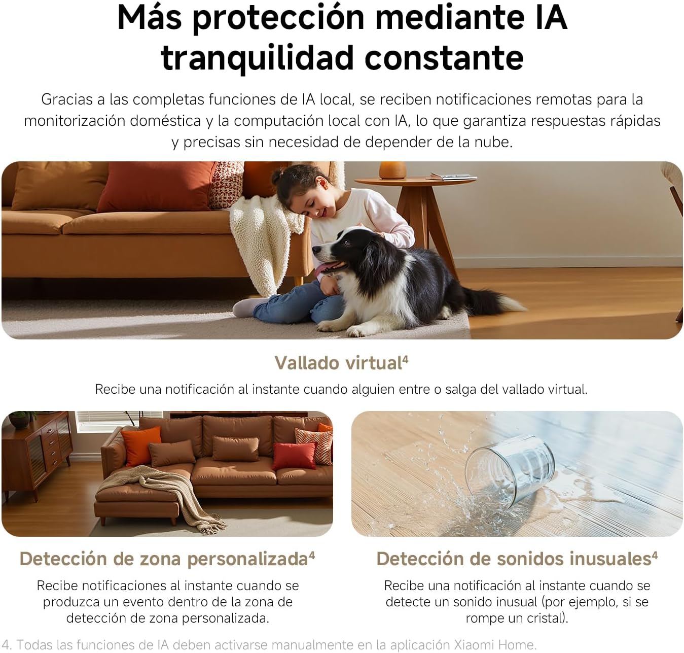 Câmara de Videovigilância Xiaomi Smart Camera C302/ Controlo através da APP - Imagem 10