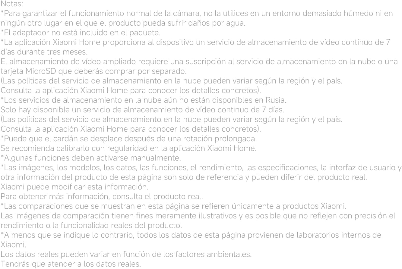 Câmara de Videovigilância Xiaomi Smart Camera C302/ Controlo através da APP - Imagem 13