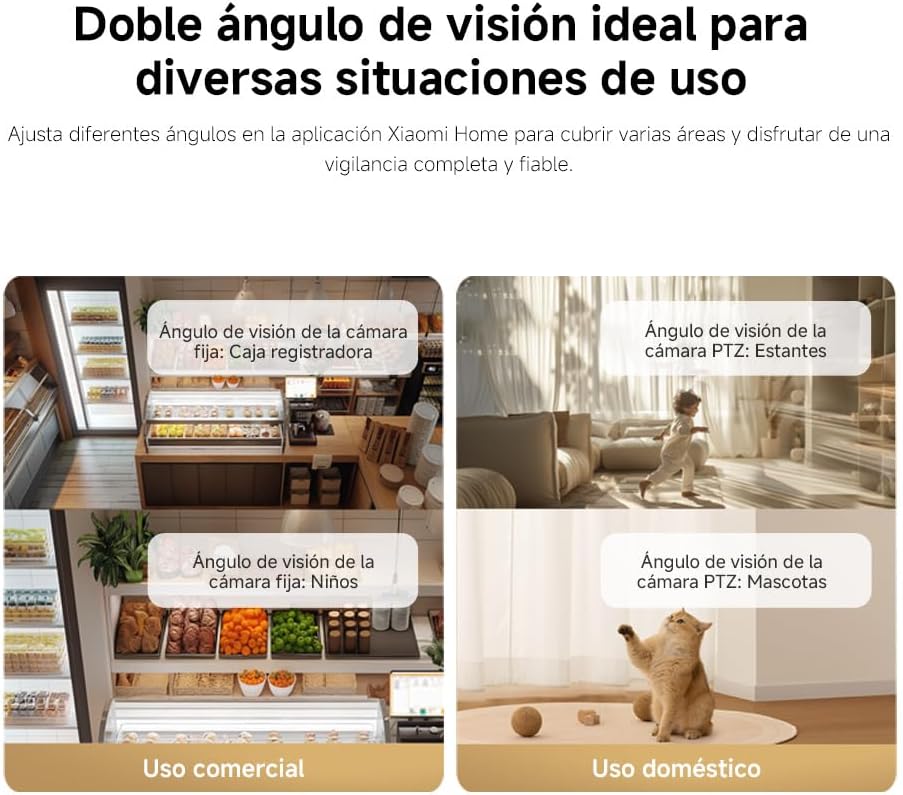 Câmara de Videovigilância Xiaomi Smart Camera C500 Dual/ Controlo via APP - Imagem 5